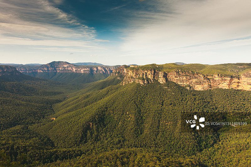 悉尼蓝山田园风光，新南威尔士州，澳大利亚图片素材