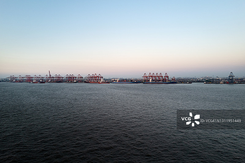 商业码头图片素材