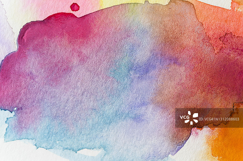 水彩抽象图案特写图片素材