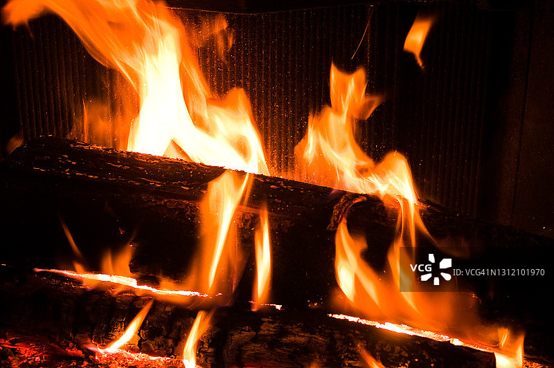 烟囱起火图片素材