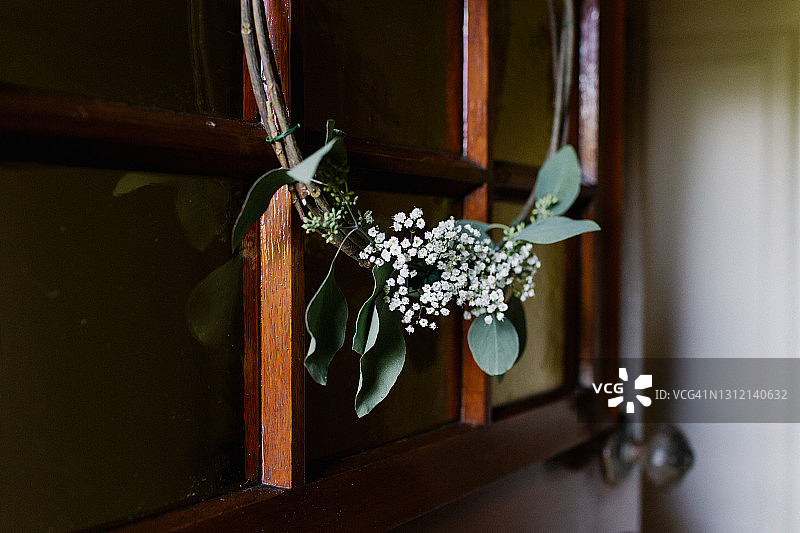 满天星花环图片素材