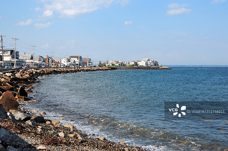美国新英格兰缅因州菲利普斯湾图片素材