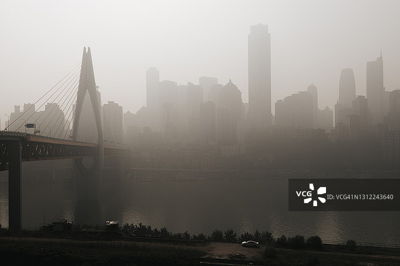 重庆雾景图片素材