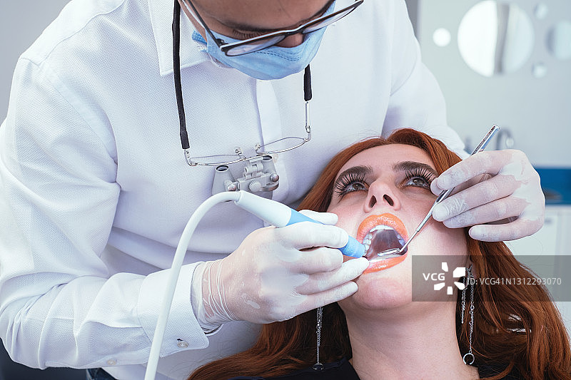 牙齿检查图片素材