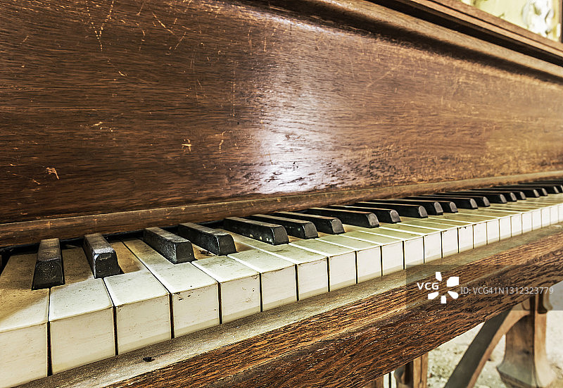 旧钢琴图片素材