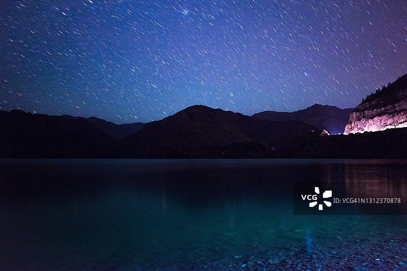 夜景全景图片素材