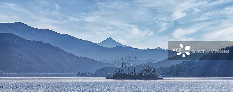 韩国杨平头物里风光图片素材