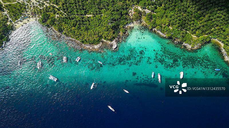 泰国普吉岛皇帝岛风光图片素材