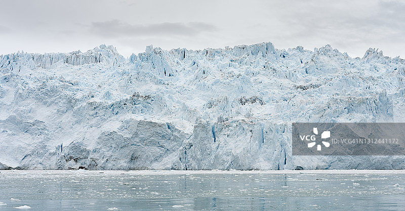 格陵兰岛的Eqip冰川图片素材