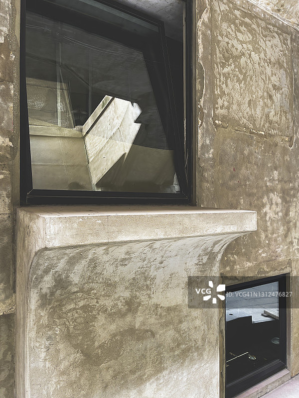 中国上海历史悠久的屠宰场外墙图片素材