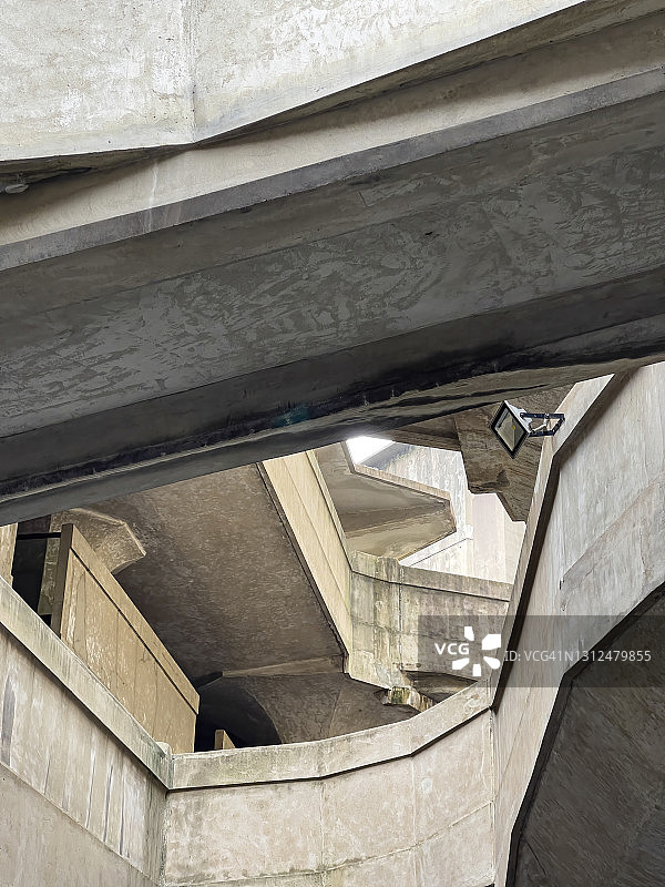 中国上海历史悠久的屠宰场外墙图片素材