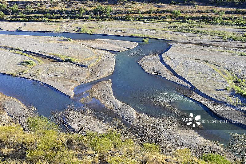 秘鲁阿普里马克河，亚马逊河源头，靠近阿亚库乔地区图片素材