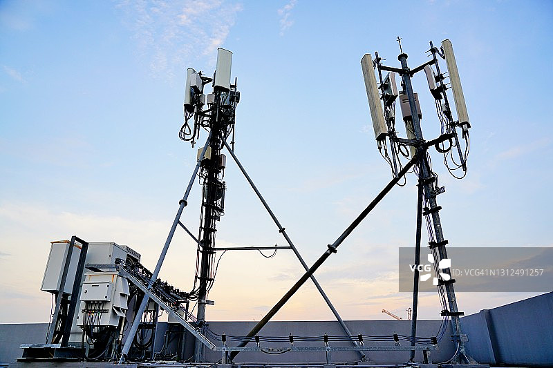 5G通信塔图片素材