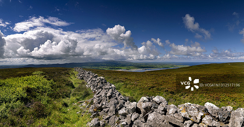 爱尔兰斯莱戈郡的诺克纳瑞图片素材