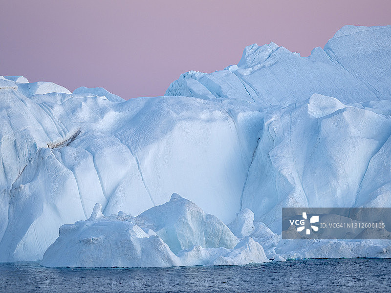 伊卢利萨特冰峡湾，迪斯科湾图片素材