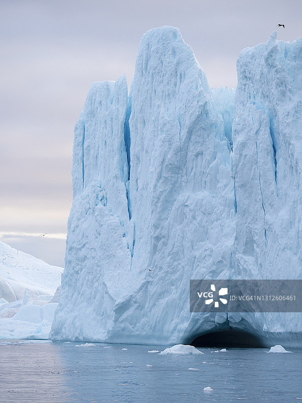 伊卢利萨特冰峡湾，迪斯科湾图片素材