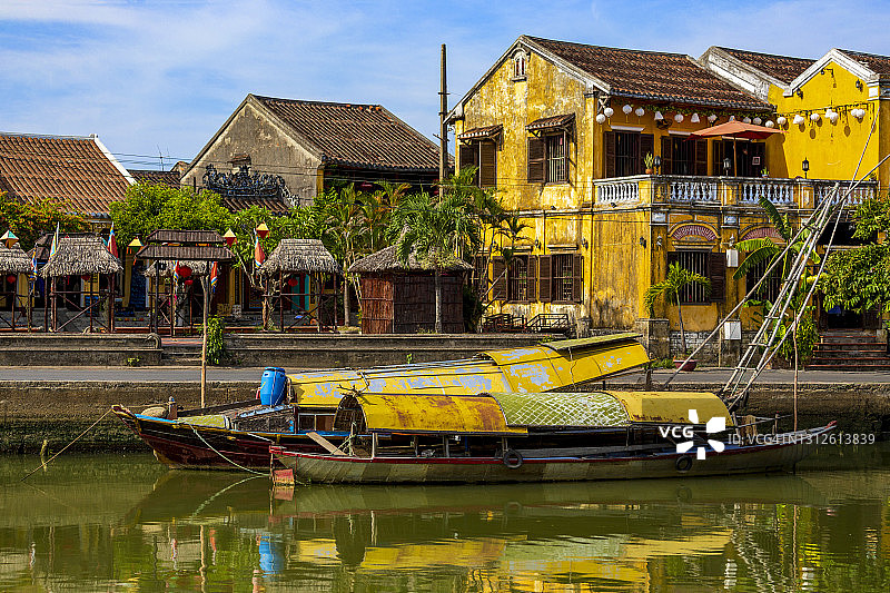 越南广南省会安古城图片素材