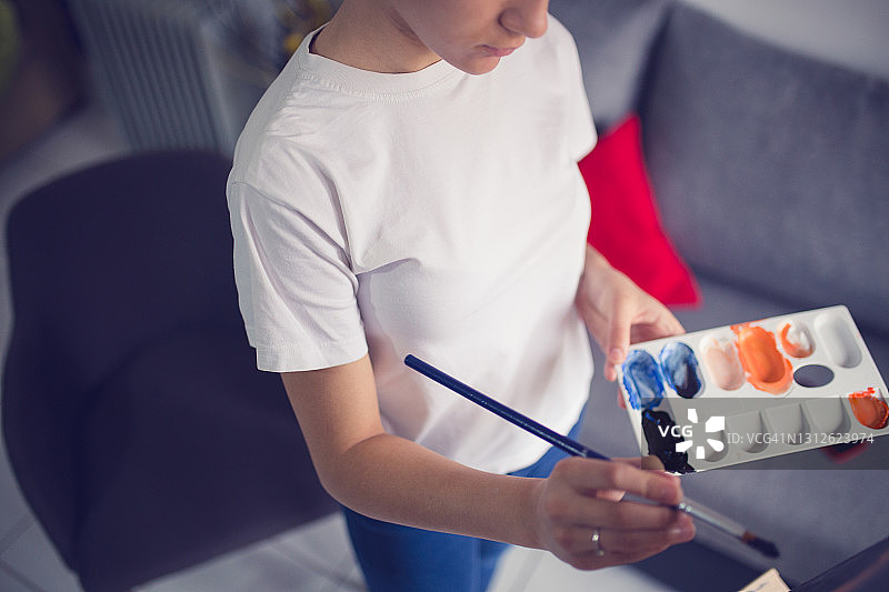 家庭爱好图片素材