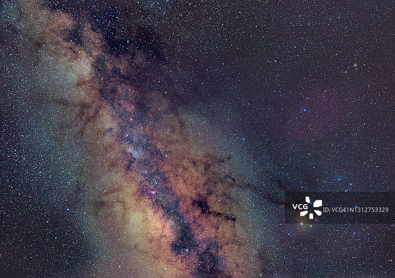 银河系核心图片素材