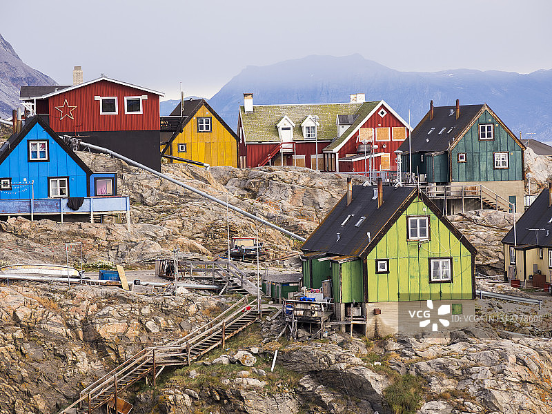 格陵兰岛乌马纳克风光图片素材