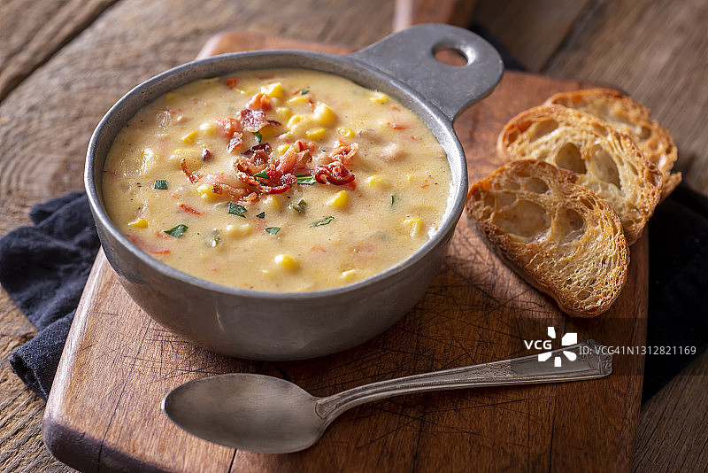 玉米浓汤图片素材