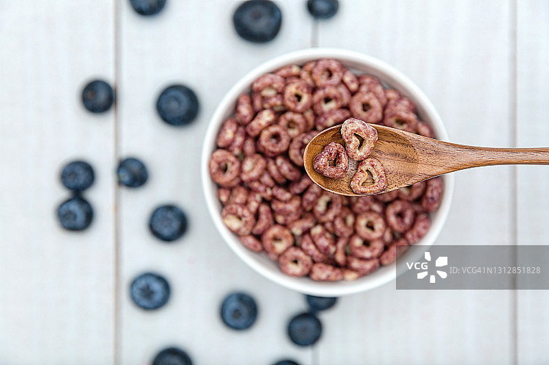 一勺心形谷物图片素材