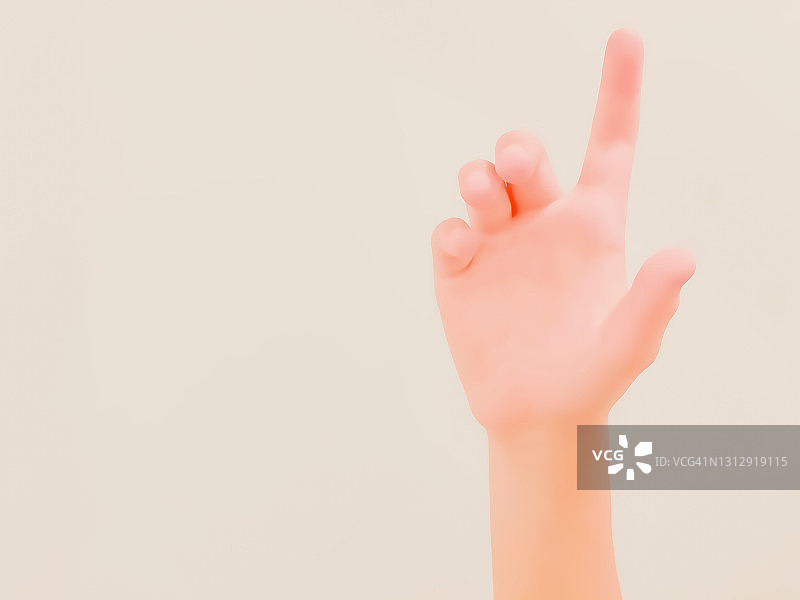 学生举手示意轮到自己发言图片素材