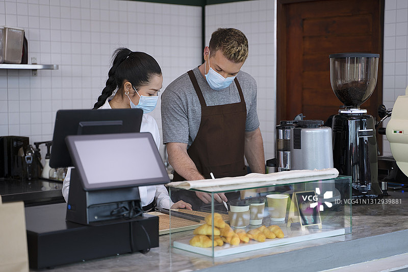 咖啡店服务图片素材