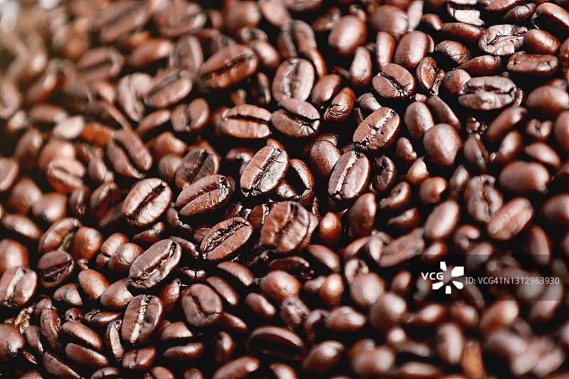 烘焙咖啡豆背景图片素材