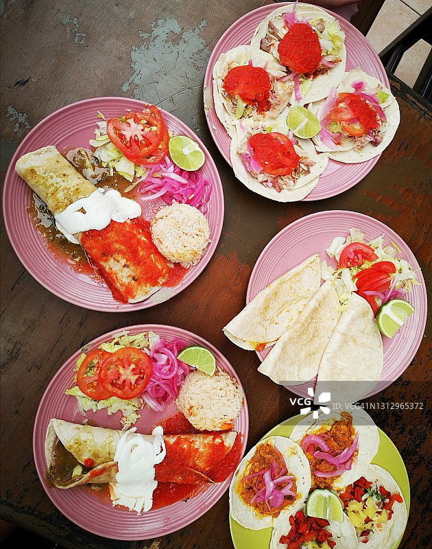 可口的墨西哥美食图片素材