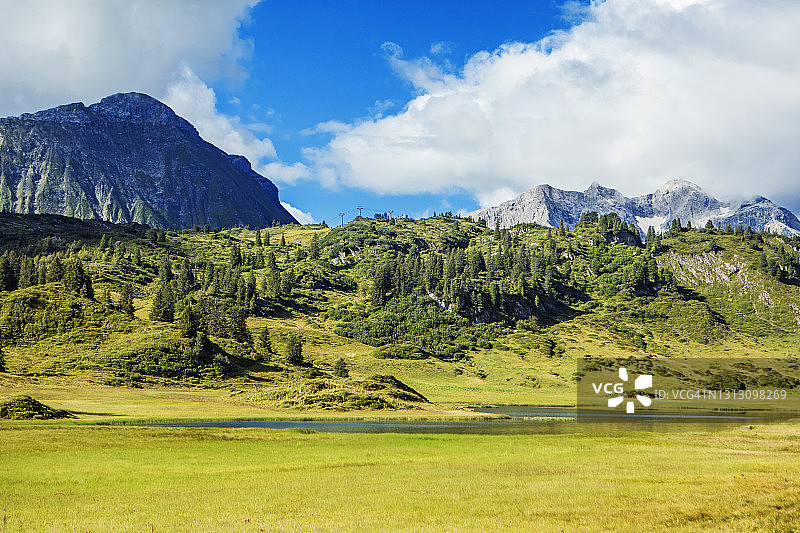 美丽的奥地利乡村景观图片素材