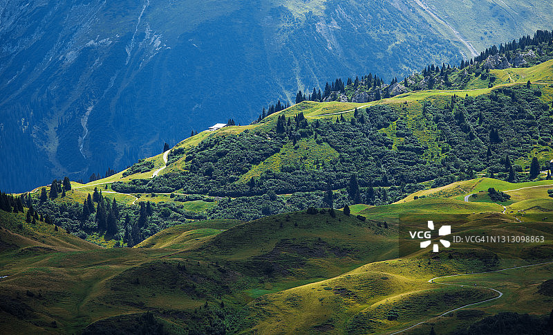 美丽的奥地利乡村景观图片素材
