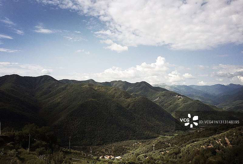 夏末时节美丽的意大利风光图片素材