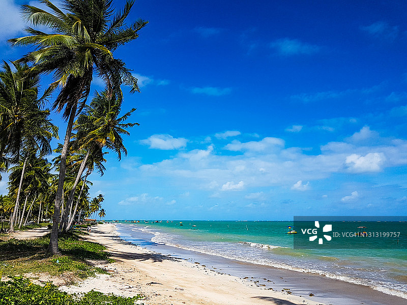 荒凉的海滩图片素材