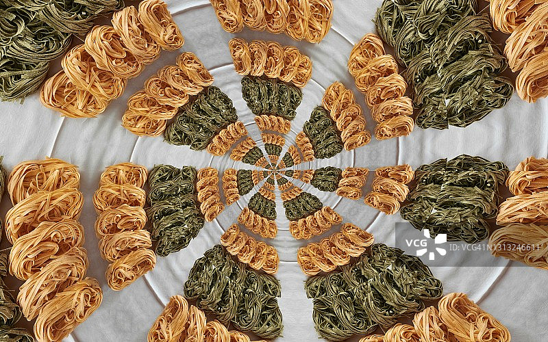 螺旋意式扁面图片素材