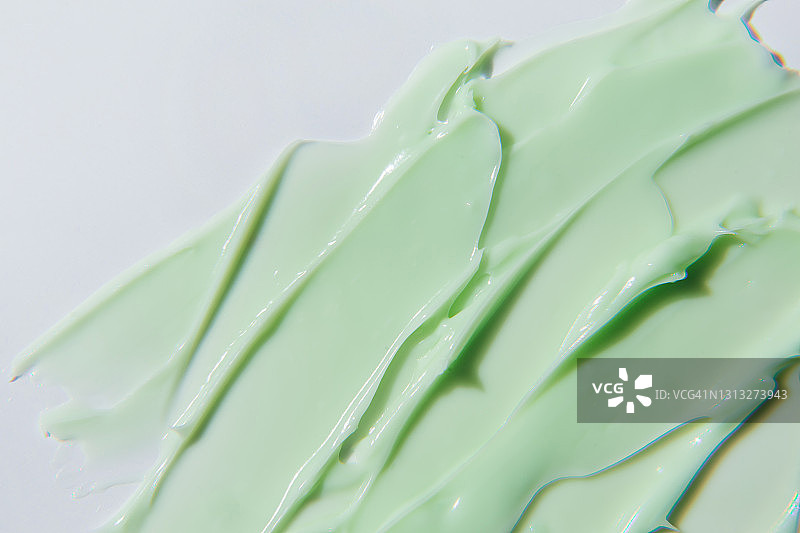 化妆品乳霜质地。乳液、保湿霜、奶油美容产品背景。图片素材