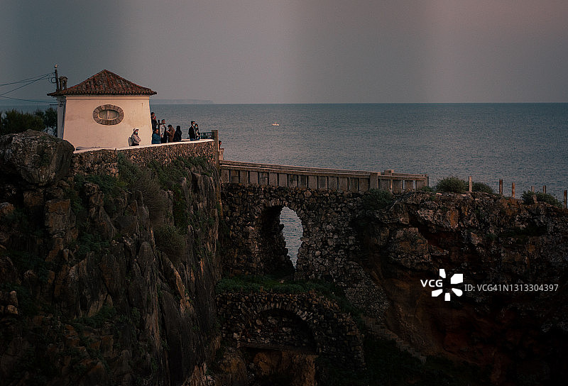 日落地狱之口图片素材