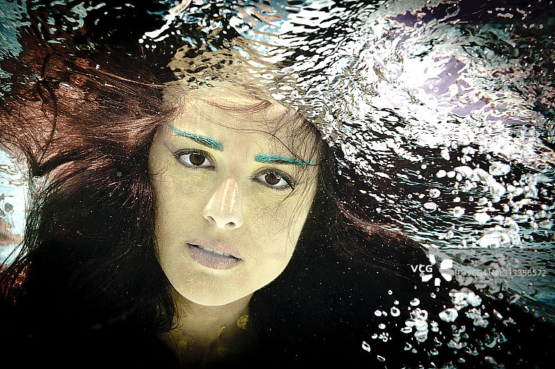 水下美人图片素材