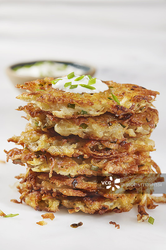 土豆煎饼图片素材