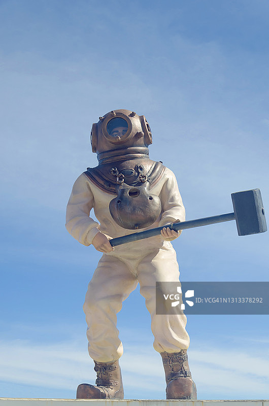 旧潜水服图片素材