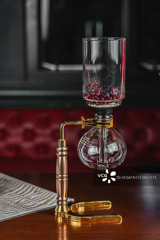 虹吸壶茶，虹吸壶咖啡图片素材