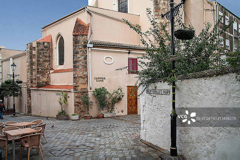 卡农巷和拉帕洛主教的斜坡图片素材