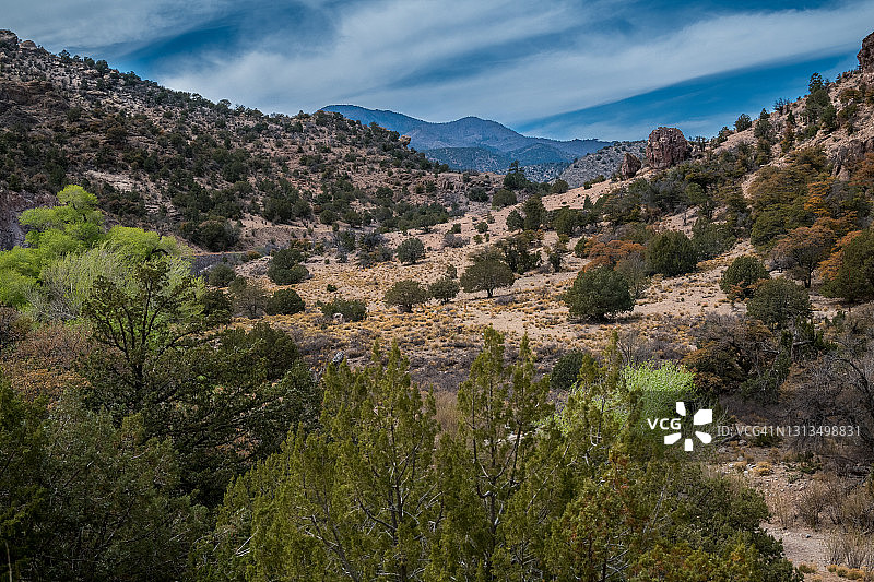 新墨西哥州的景观图片素材
