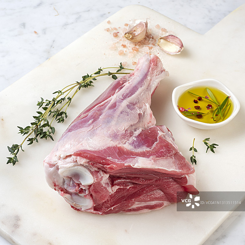 生羊腿图片素材