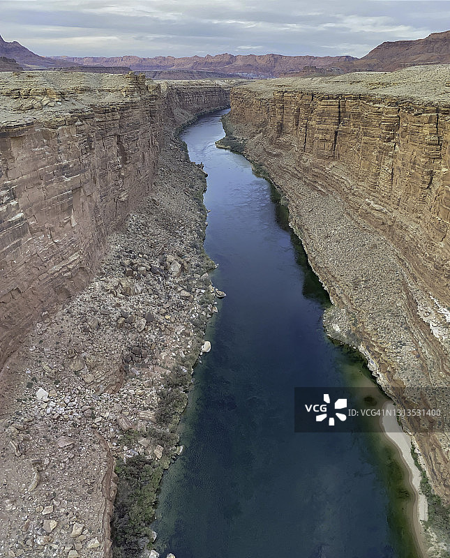 科罗拉多河与大理石峡谷图片素材
