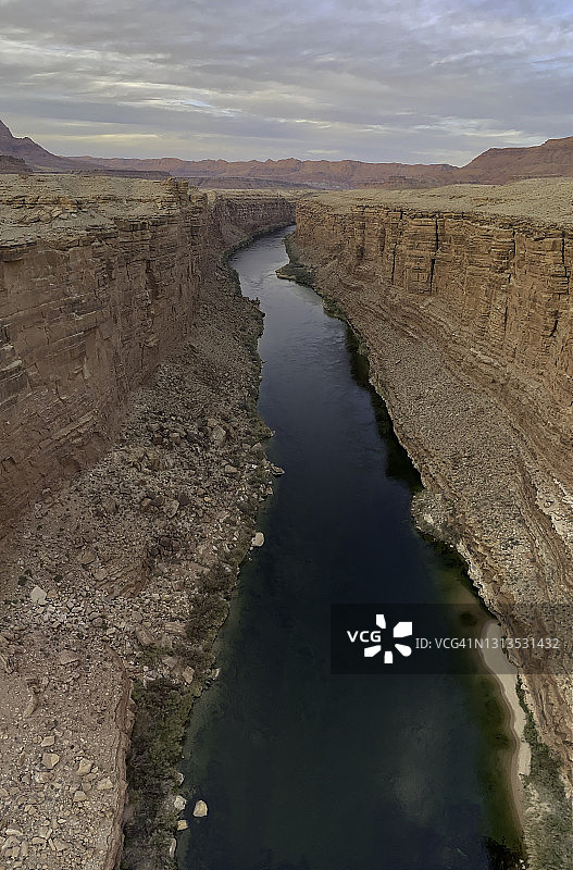 科罗拉多河与大理石峡谷图片素材