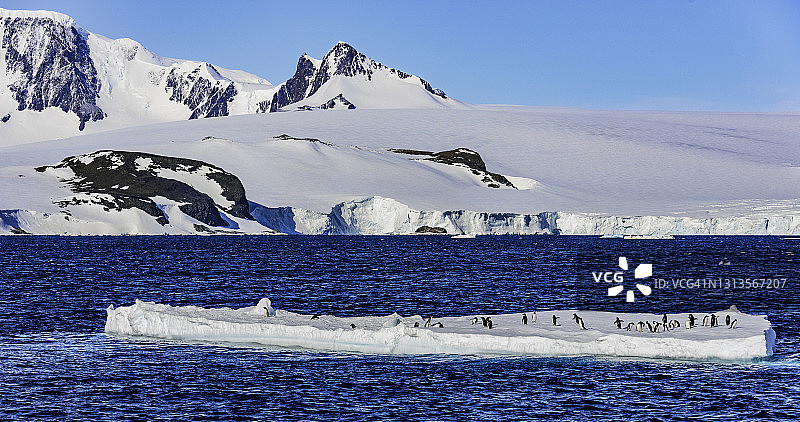 南极洲南极海峡风光图片素材