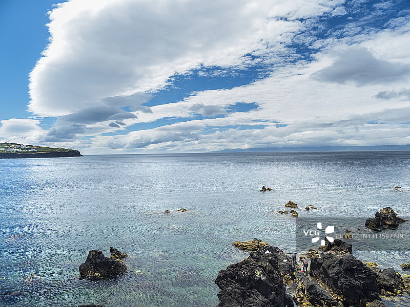 圣若热岛，亚速尔群岛，葡萄牙图片素材