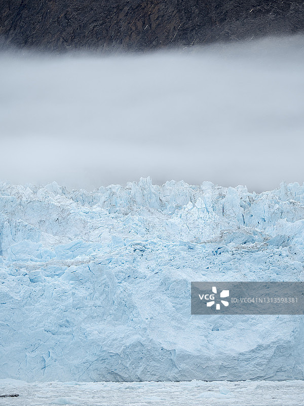 格陵兰岛埃基冰川图片素材