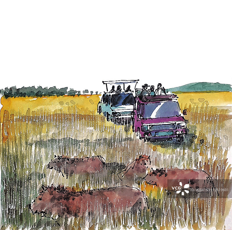 肯尼亚风光图片素材